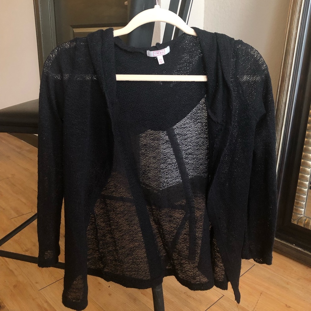 Mesh cardigan